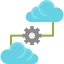 Cloud computing іконка 64x64
