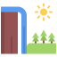 Waterfall Symbol 64x64