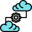 Cloud computing іконка 64x64