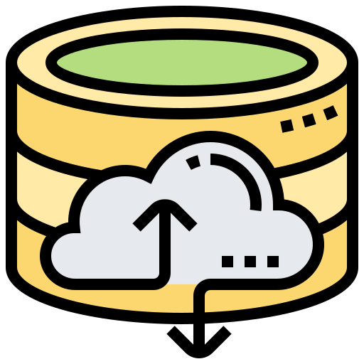 Cloud storage icon