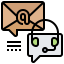 Contact mail アイコン 64x64