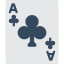Ace of clubs ícono 64x64