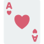 Ace of hearts ícono 64x64