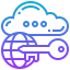 Cloud password biểu tượng 64x64