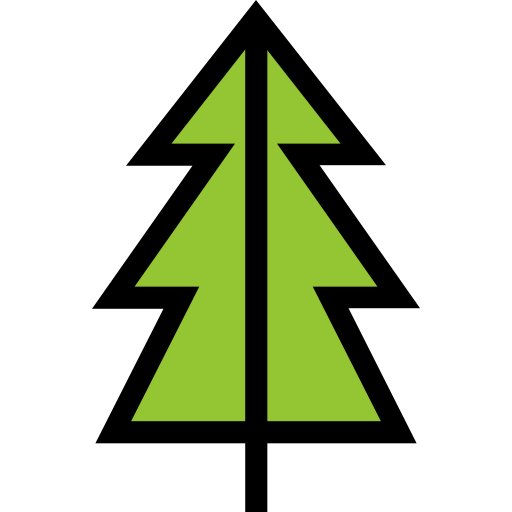 Pine tree icon