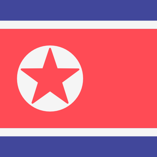 North korea icône