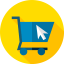 Shopping cart icon 64x64