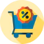 Shopping cart icon 64x64