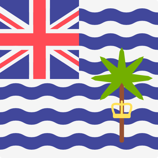 British indian ocean territory icône