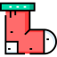 Christmas sock icon 64x64
