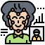 Facial recognition icon 64x64
