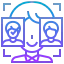 Face detection ícone 64x64