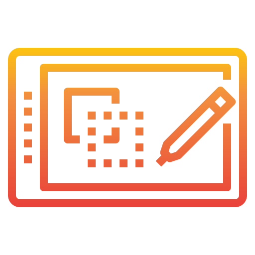Graphic tablet icon