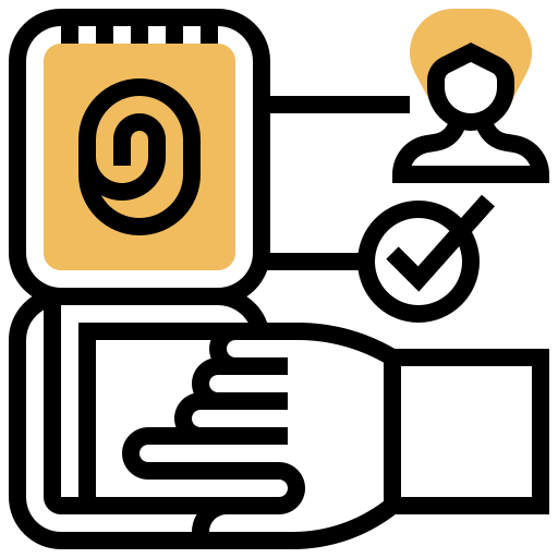 Biometric identification icon