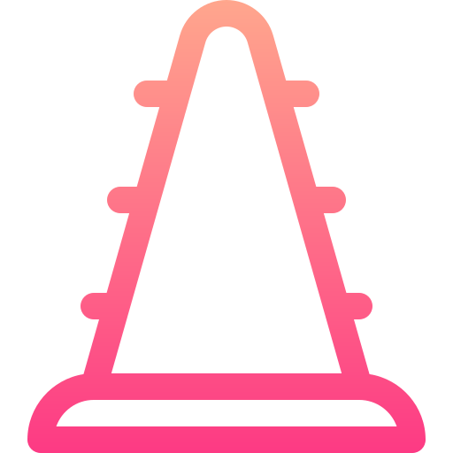 Traffic cone icon