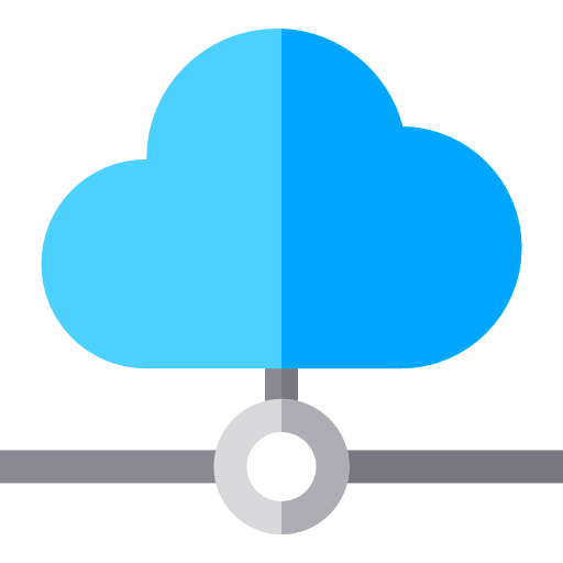 Cloud computing icon