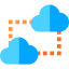 Cloud computing icon 64x64