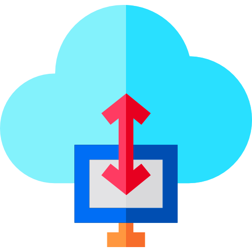 Cloud computing icon