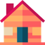 Wooden house icon 64x64