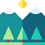 Mountain アイコン 64x64