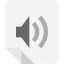Audio file Symbol 64x64