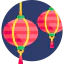 Chinese lantern icon 64x64