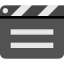 Clapperboard icon 64x64