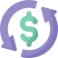 Money flow icon 64x64