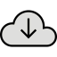 Cloud computing icon 64x64