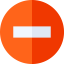Minus icon 64x64