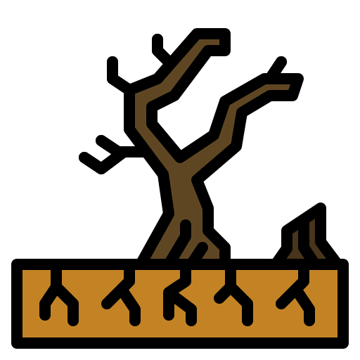 Desertification icon