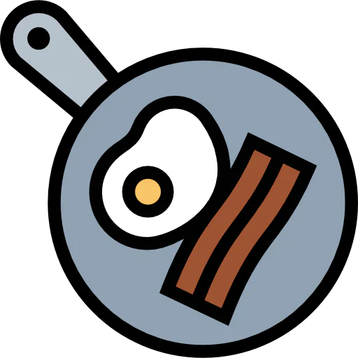 Frying pan icon