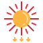 Sun icon 64x64