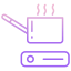 Induction stove icône 64x64