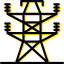 Electric tower icon 64x64