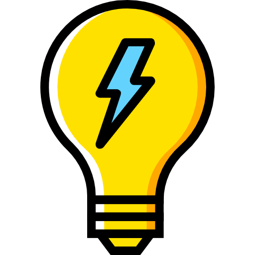 Light bulb icône