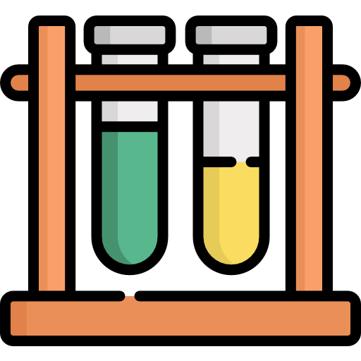 Test tubes icon