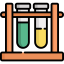 Test tubes icon 64x64