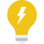Light bulb icône 64x64