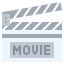 Clapperboard icon 64x64