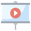 Projector screen icon 64x64