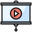 Projector screen icon 64x64