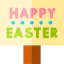 Happy easter icon 64x64