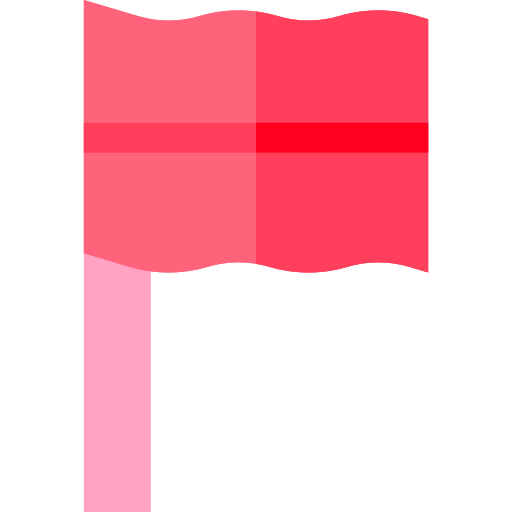 Red flag icon