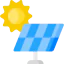 Solar panel 图标 64x64