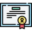Certificate icon 64x64