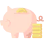 Piggy bank icon 64x64