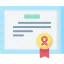 Certificate icon 64x64