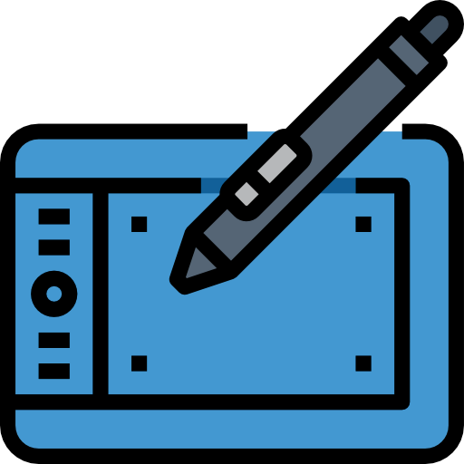 Graphic tablet icon