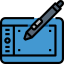 Graphic tablet icon 64x64